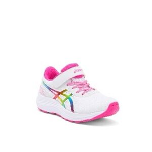 ASICS Kids Shoes - White and Pink